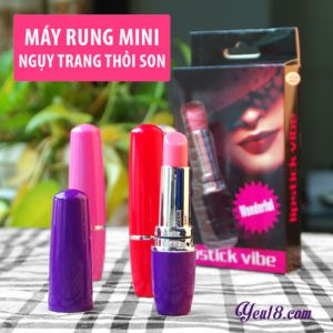 Rung mini massage ngụy trang son môi TR10