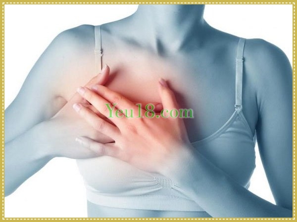 Khi đau núm vú cũng không nên thực hiện
