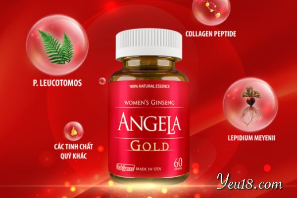 Sâm Angela Gold – Sản phẩm tăng cường sinh lý nữ, cân bằng nội tiết tố