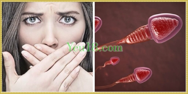 Tinh trùng có vị mặn và hướng giải quyết