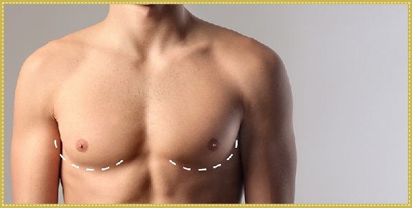 Vùng ngực của nam giới cũng là một điểm nhạy cảm quan trọng